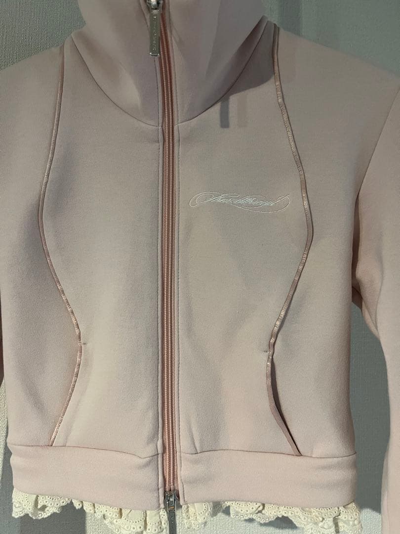 トップス theredthread S track jersey jacket lace