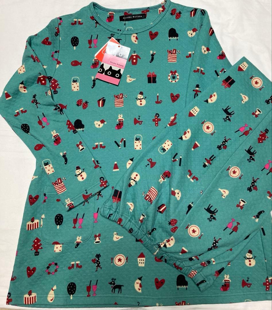 【陽子】マタノアツコ　あったか素材　パジャマ　サイズM ワコール