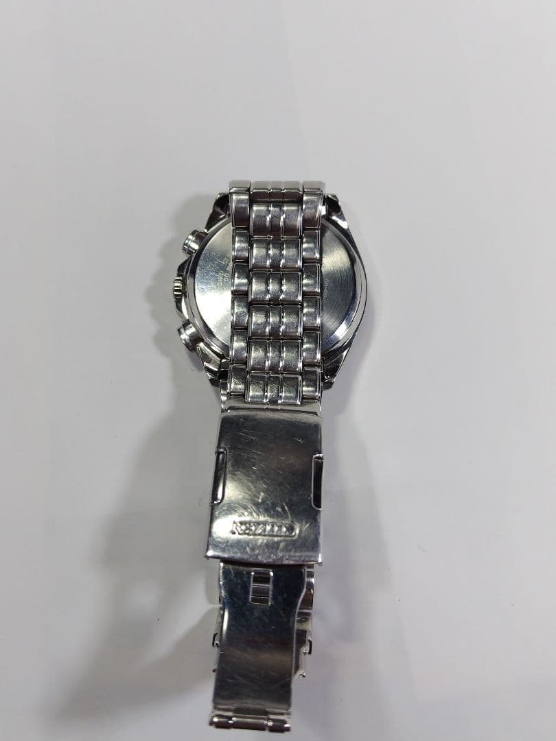 CITIZENシチズンアテッサ　エコドライブ　ソーラー電波時計　クロノグラフ