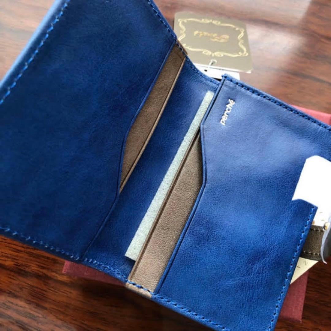 新品　ペルケ　財布& カードケース　名刺入れ　2点セット