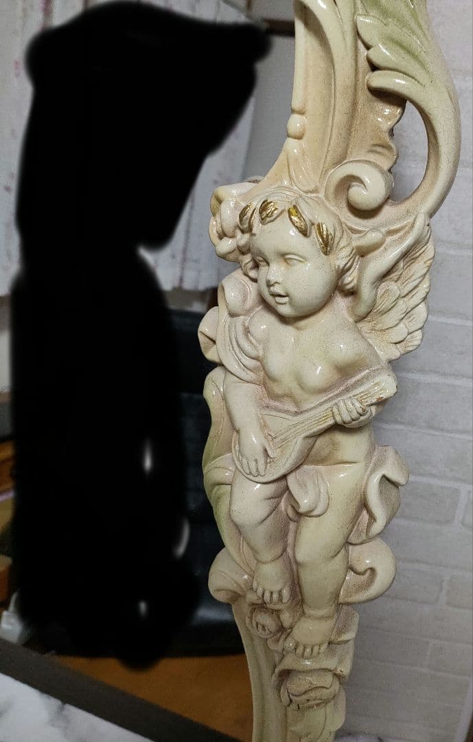 ロココ調 天使 ミラー プリンセス 高さ約110cm