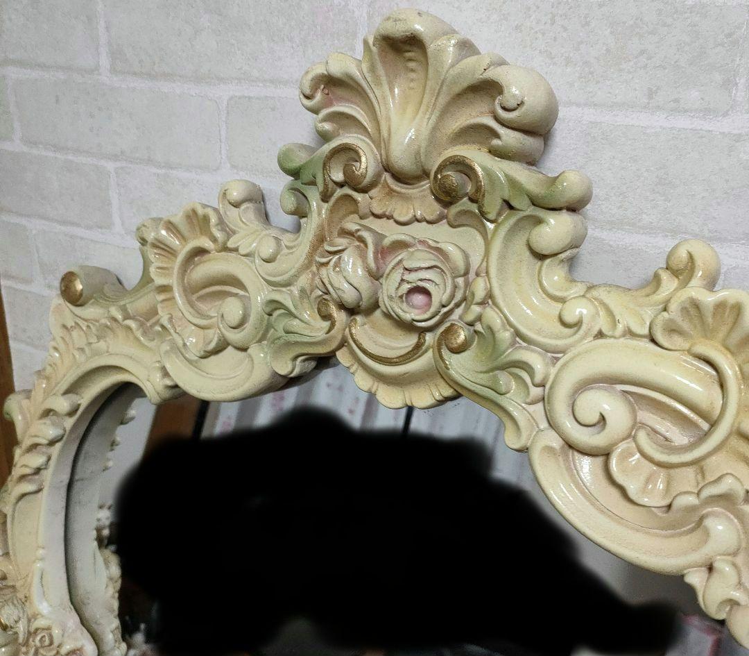 ロココ調 天使 ミラー プリンセス 高さ約110cm