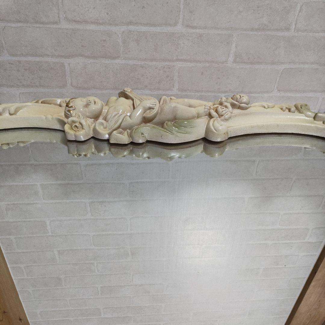 ロココ調 天使 ミラー プリンセス 高さ約110cm