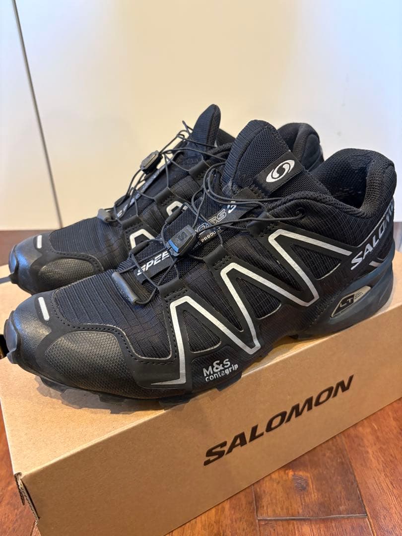 サロモン　SALOMON SPEEDCROSS 3 ブラック　箱あり
