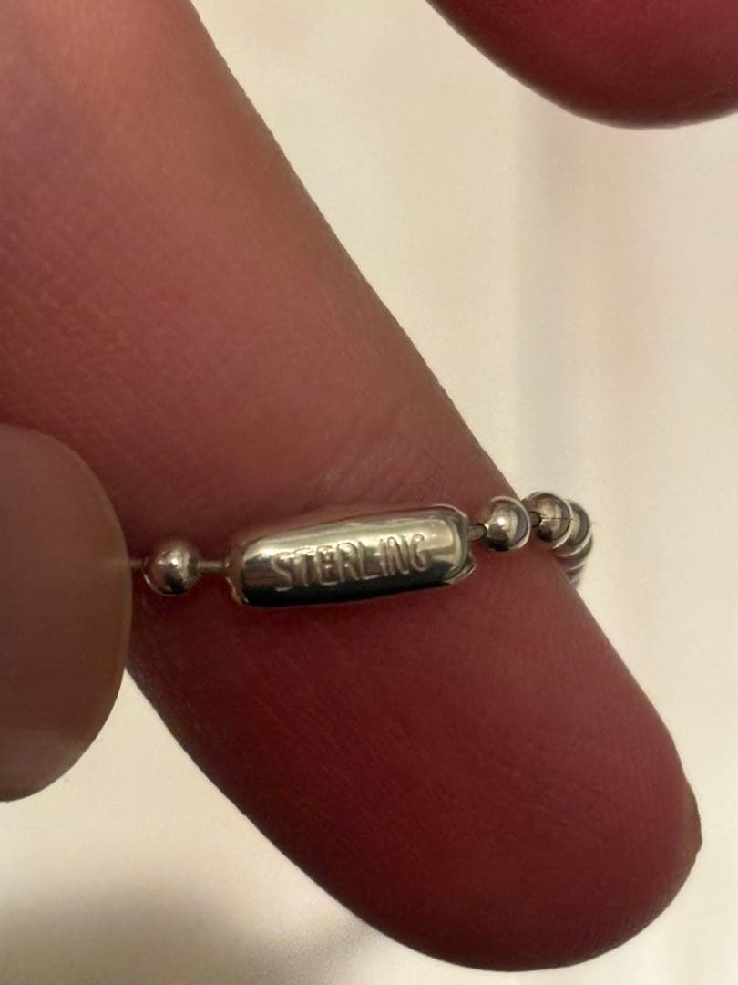 クロムハーツ ボールチェーン 約50センチ　Chrome Hearts