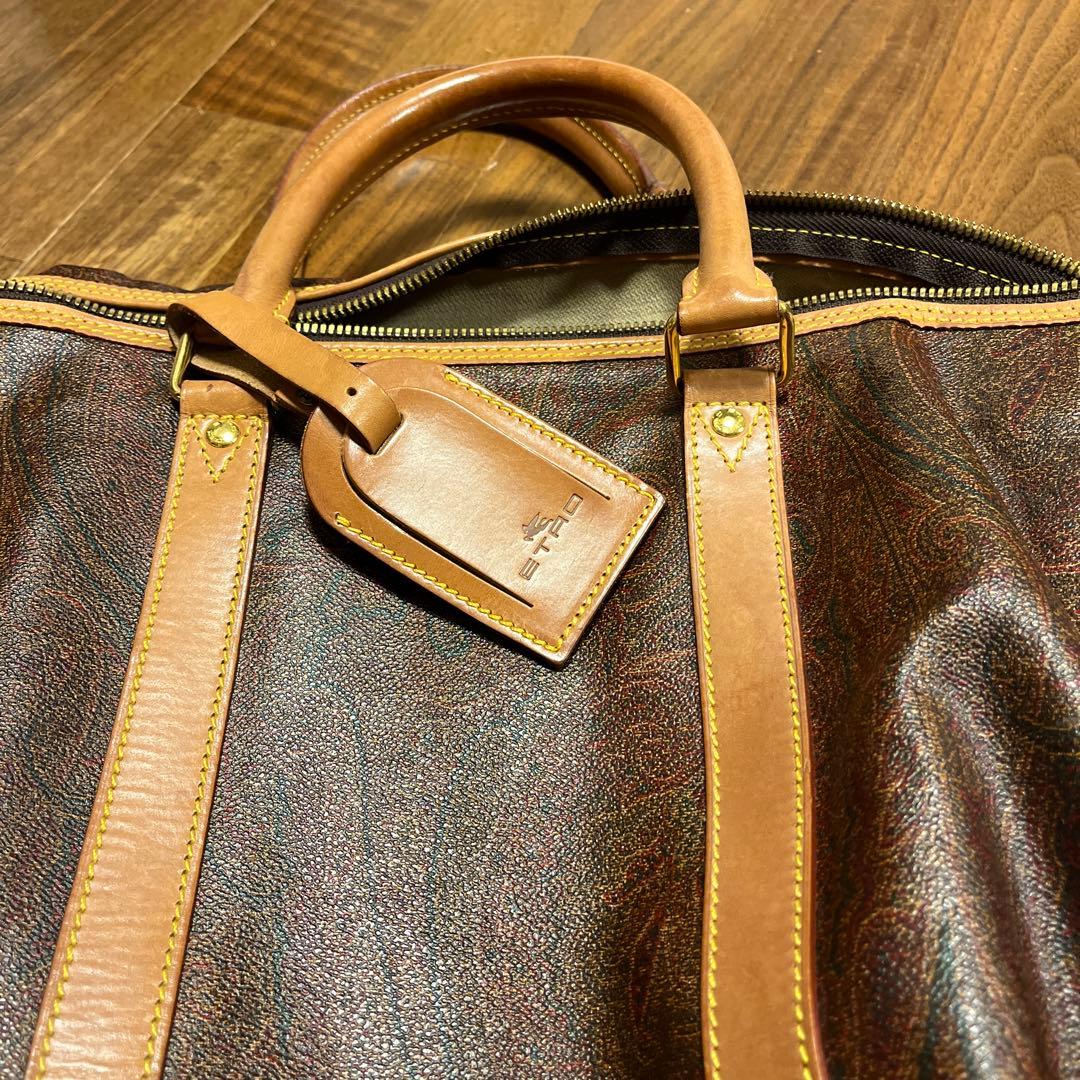 エトロ　ボストンバッ鍵付き