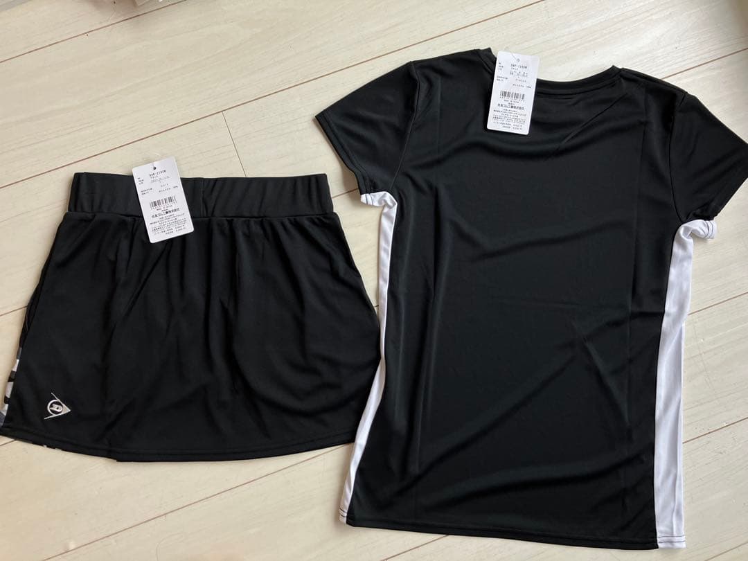 新品＊DUNLOPダンロップ テニスウェア 上下セットアップL