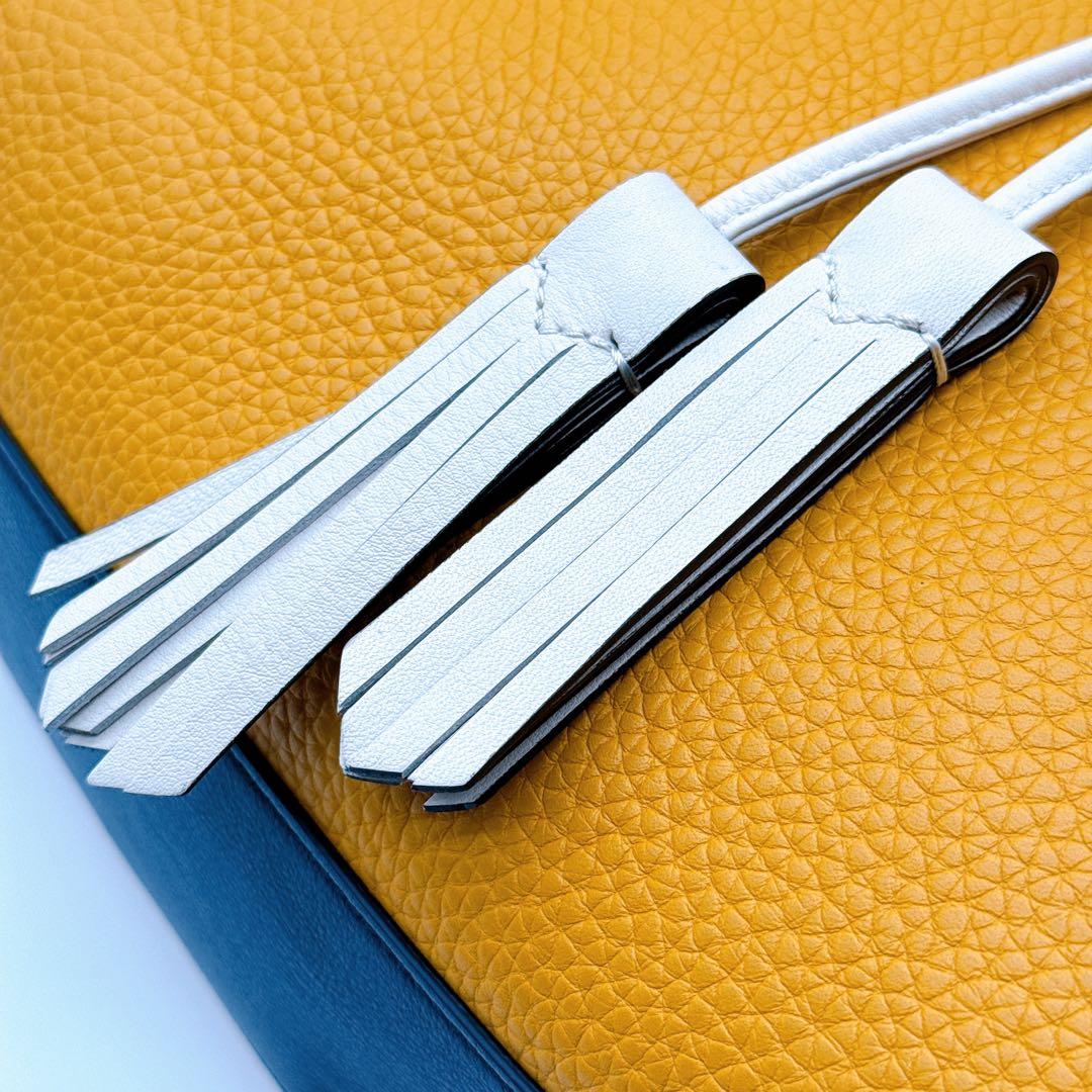 MULBERRY マルベリー ミリー タッセル スエード レザー トート バッグ