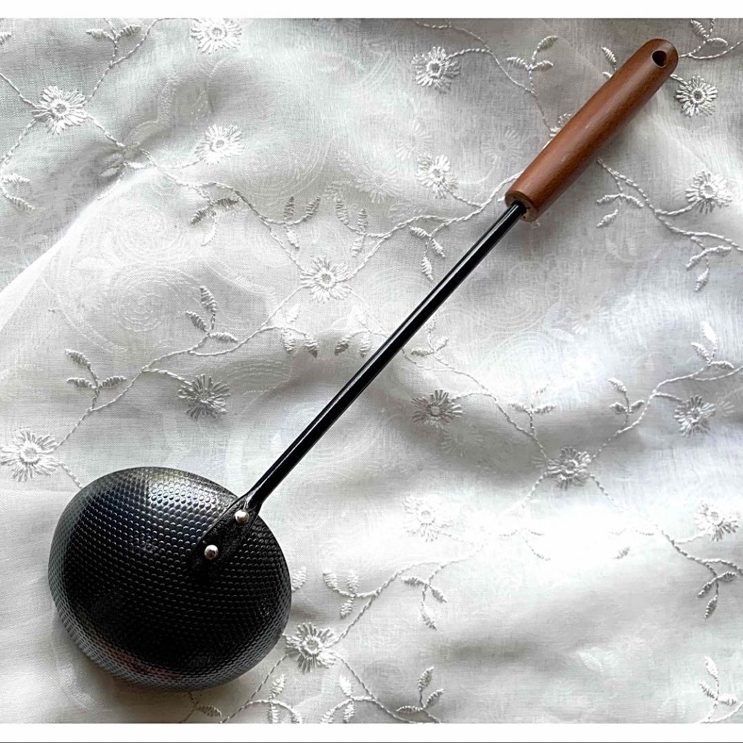 【新品】赤坂離宮 譚彦彬(たんひこあきひこ)厳選 中華お玉 鉄製フライパン