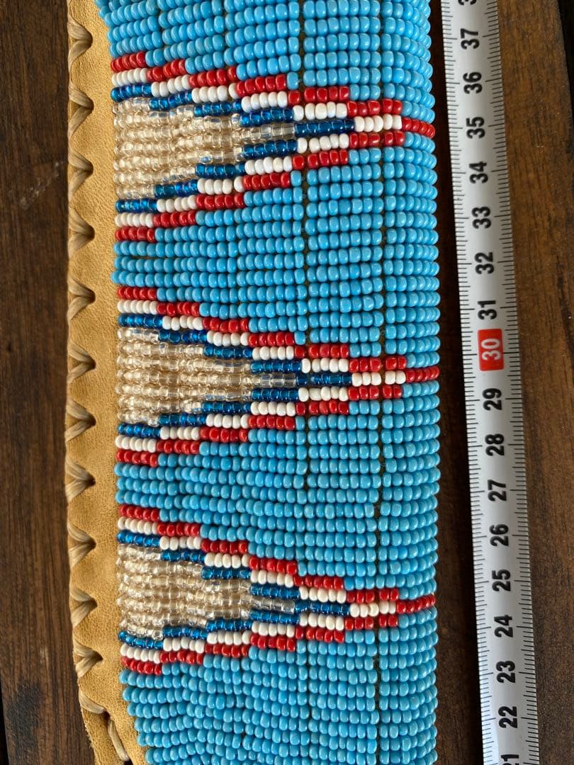 インディアンジュエリー、ビーズ工芸品、ナイフ