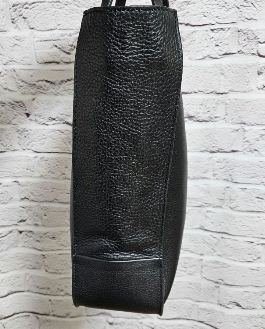 TOMOE トモエ INTRO LTO R1 トートバッグ黒2WAYレザー