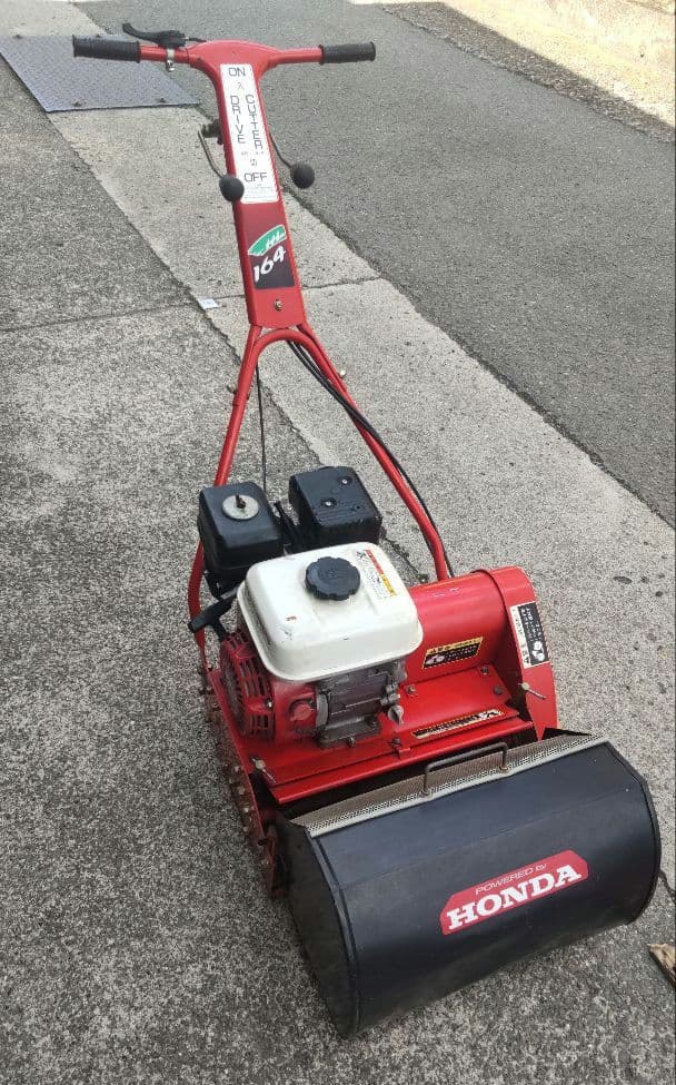 中古歩行型自走芝刈機 ホンダ HL164 引取限定