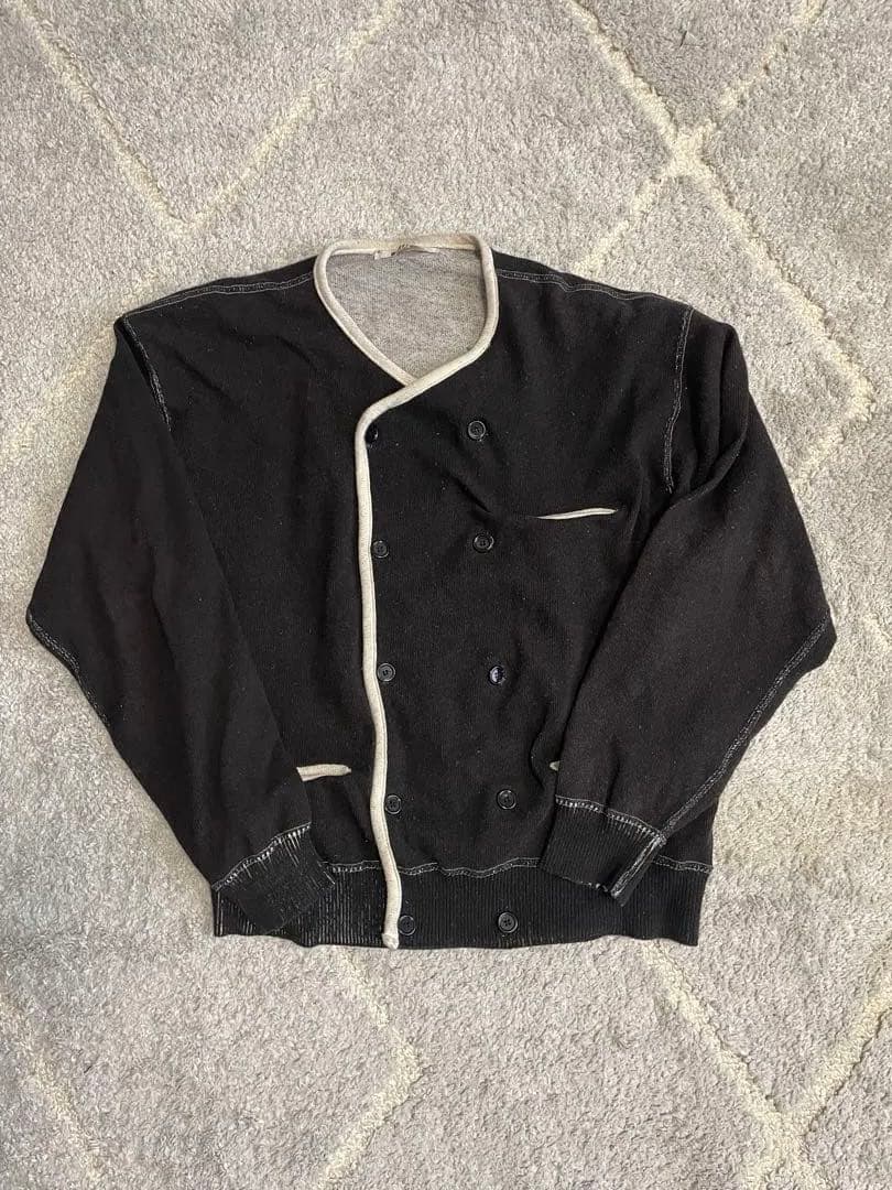 80s Y's WORKSHOP archive ダブル　カーディガン