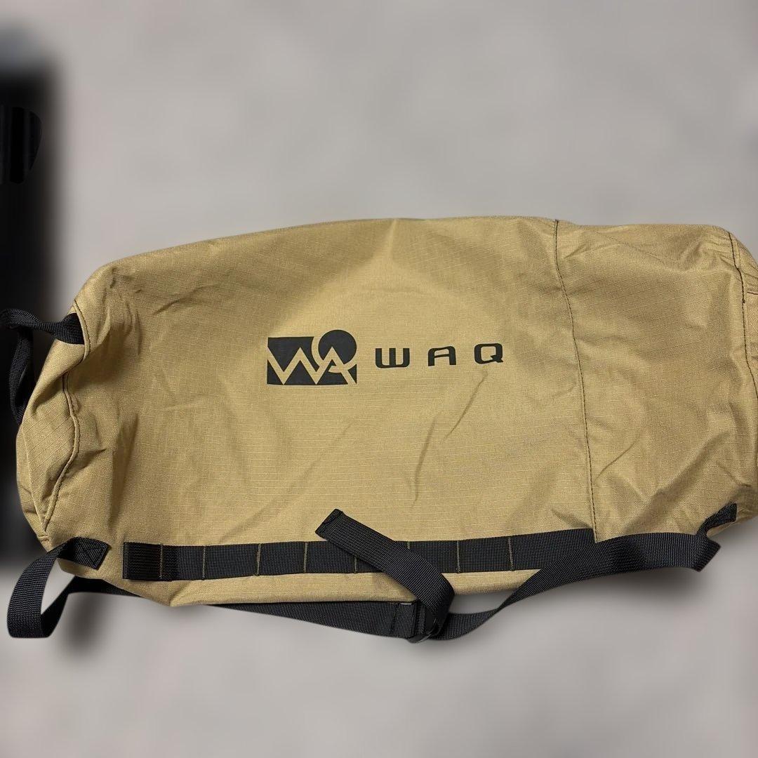 WAQ 2WAY フォールディングコット　TAN タン