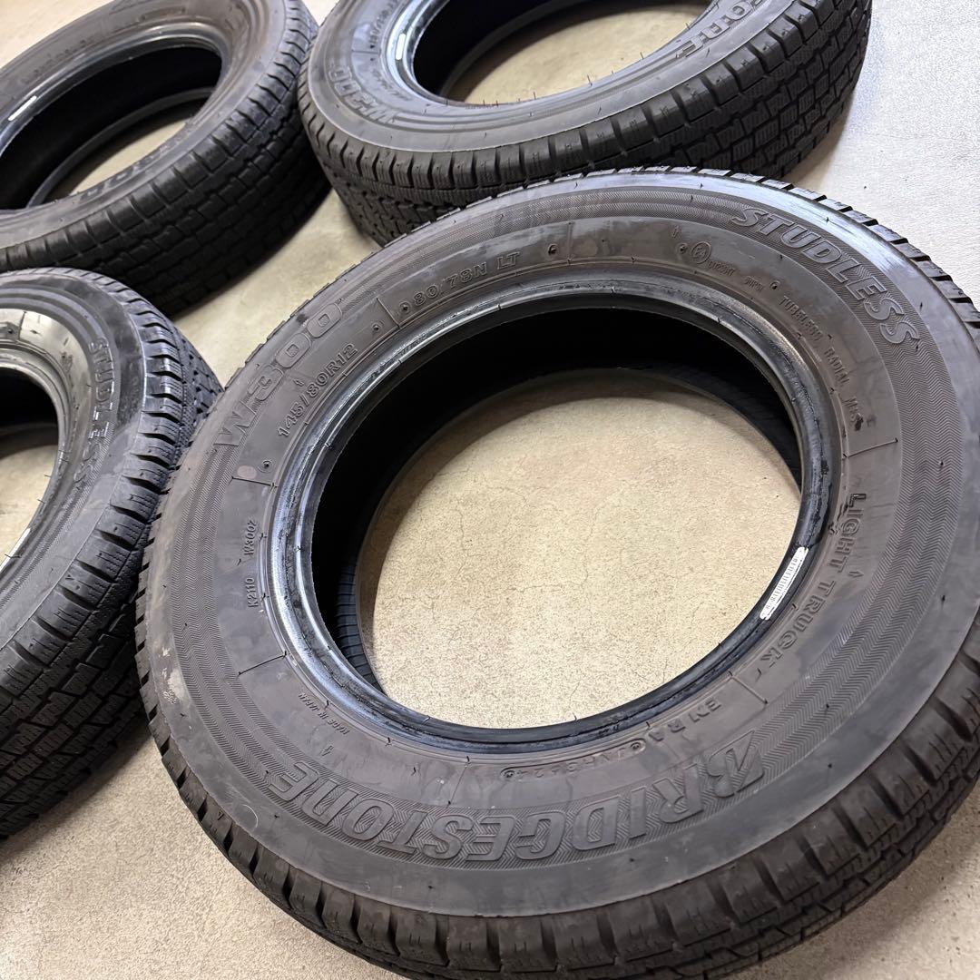 【送料無料】 145/80R12 ブリヂストン スタッドレスタイヤ 軽トラ