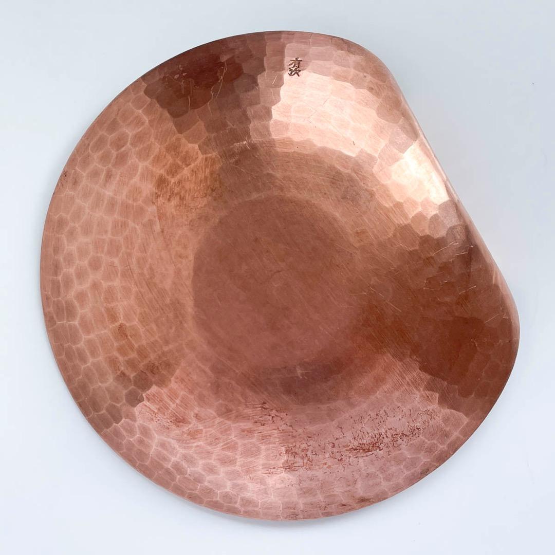 【羊】京都 有次 銅 お皿／トレイ／プレート『シェル』6枚セット