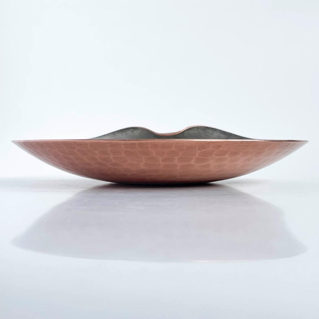 【羊】京都 有次 銅 お皿／トレイ／プレート『シェル』6枚セット