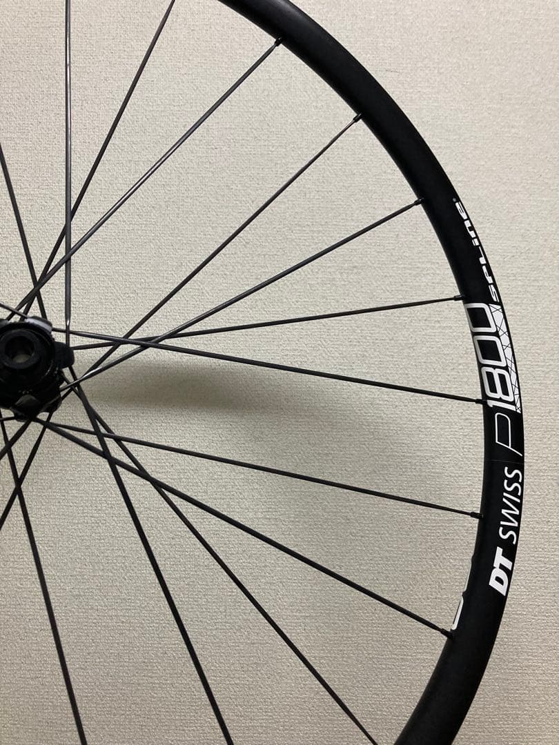 DTSWISS p1800 ディスク ホイール アルミ 前後セット 美品