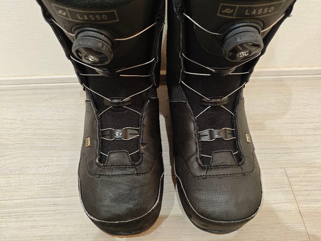 RIDE LASSO26.5ライド ラッソ スノーボードブーツ　ダブルボアboa