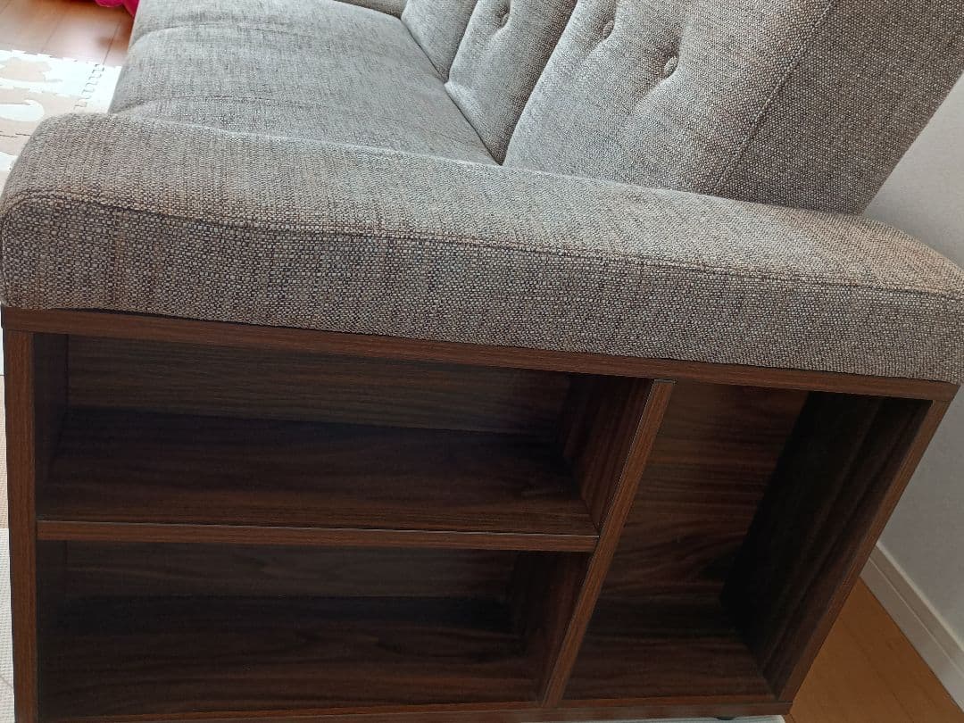 ソファ 2人掛け 収納付き ソファベッド リクライニング カウチ 北欧