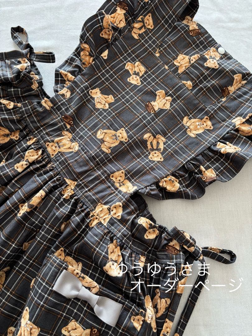 ゆうゆうさま　オーダーページ　エプロンドレス　ダブリエ