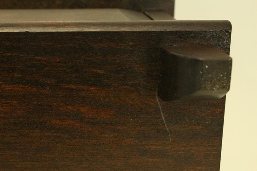 旭川民藝 北海道家具 鏡台 アイヌ 蝦夷(ZE353)