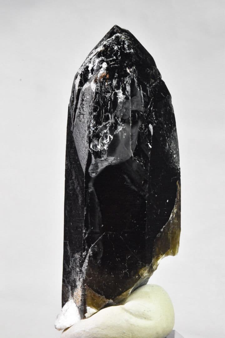 最新産出！ 岐阜県中津川市蛭川田原産 モリオンに近いスモーキークォーツ01