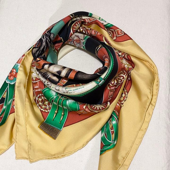 【専用です】Hermes ビンテージ カレ CHEVAUX DE TRAIT