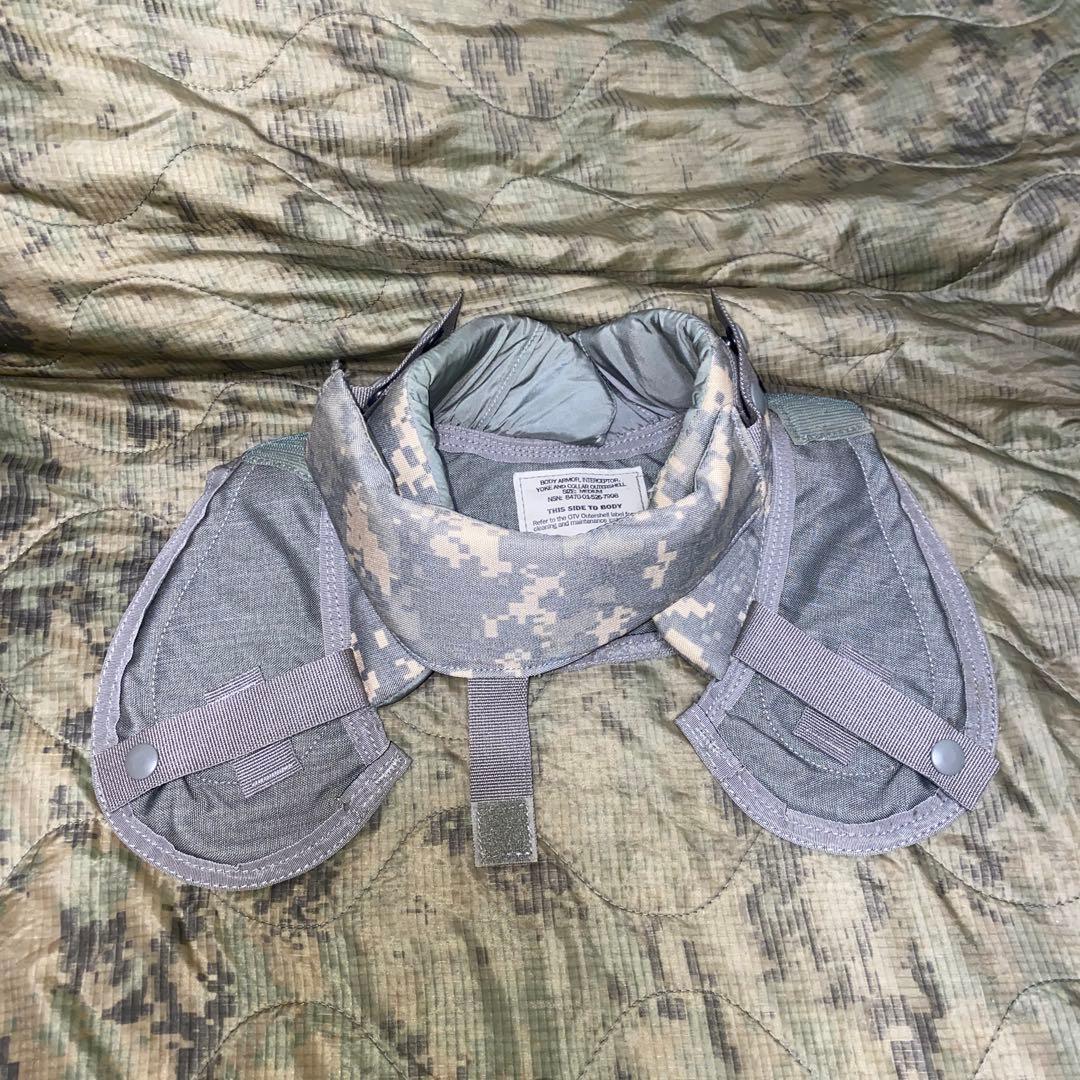 米軍実物　放出品　OTV ACU UCP 首　襟　喉　プロテクター　ソフトアーマ