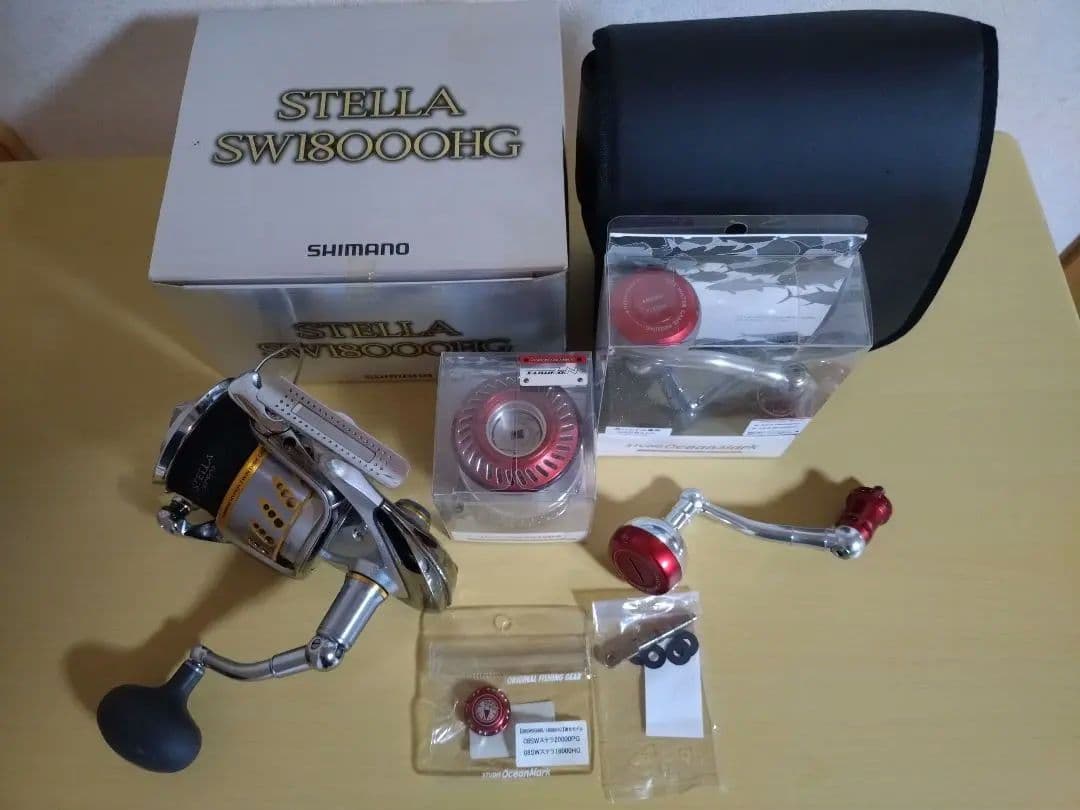 ☆お得！08ステラSW18000HG（左巻き）＋08SOMカスタムセット