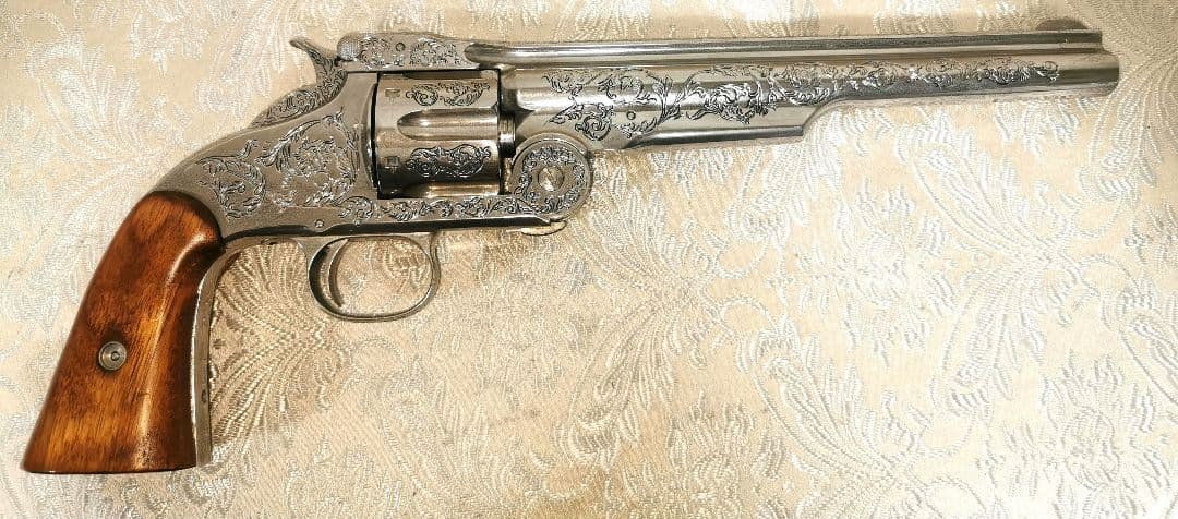 フランクリンミントのワイアット・アープ .44 リボルバー　モデル　ガン