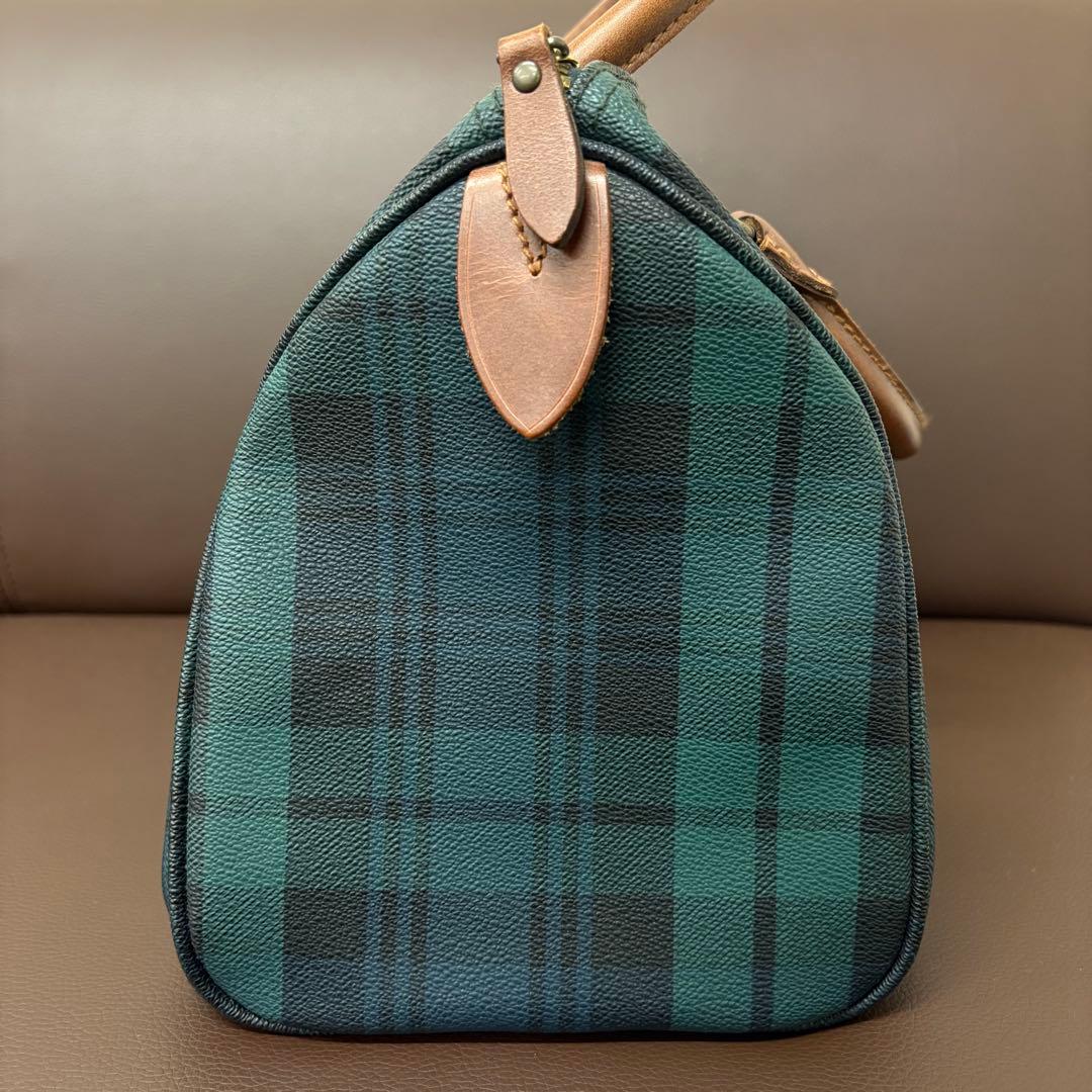 ◎ポロラルフローレンミニボストンバッグ　ヴィンテージグリーン