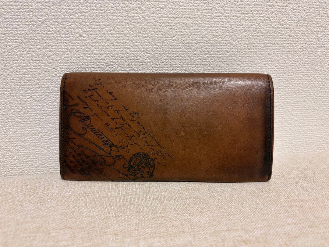 ぽ*す様 ベルルッティ エスパス 長財布 カリグラフィ スクリットレザー　本革
