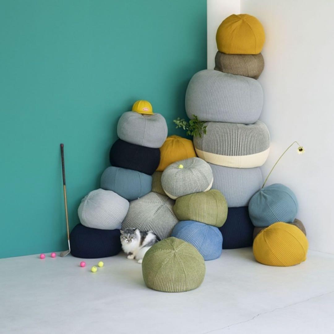 IDEE PUUF 本体セット ミニプーフ MELANGE セージグリーン