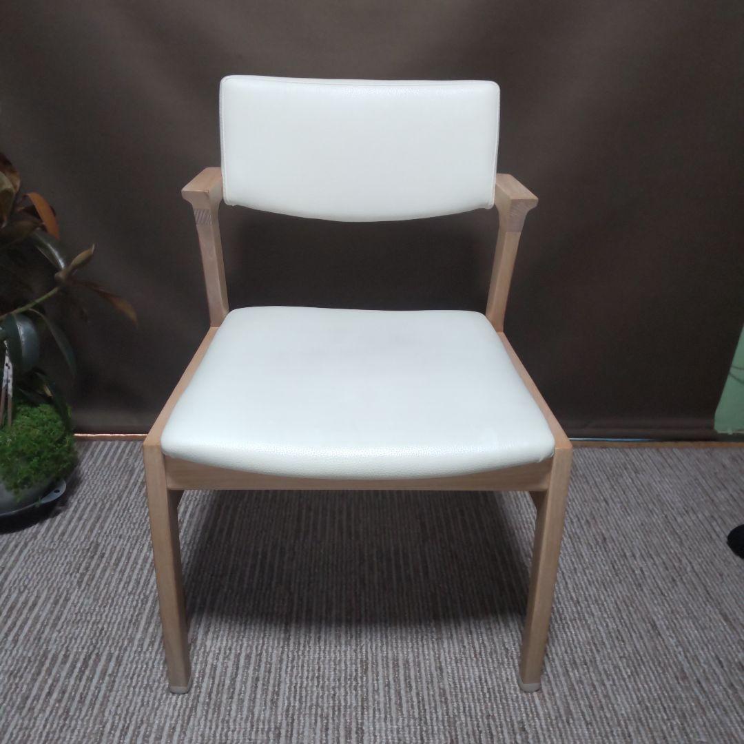 シギヤマ家具工業 ホワイトチェア CC−003