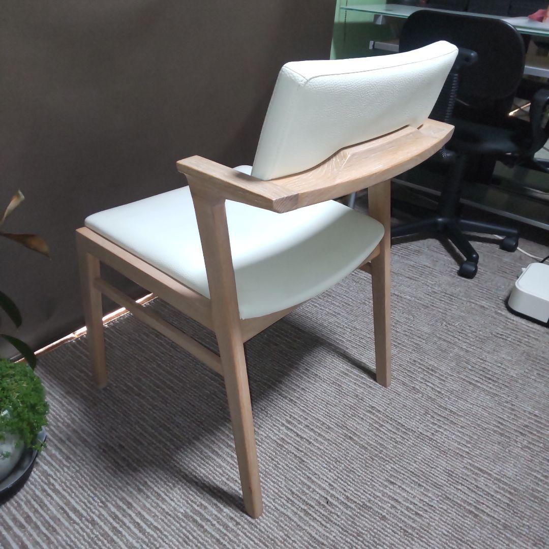 シギヤマ家具工業 ホワイトチェア CC−003