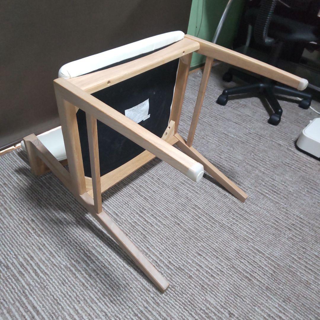 シギヤマ家具工業 ホワイトチェア CC−003