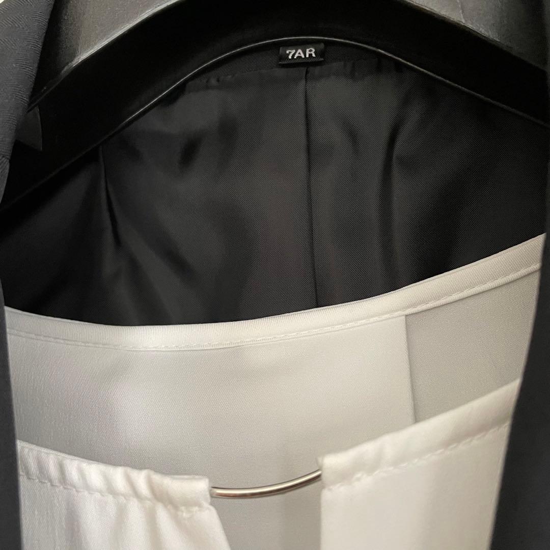 【超特価‼️】らく伸び！洗える！防シワ4点キャリアスーツ ブラック 7AR