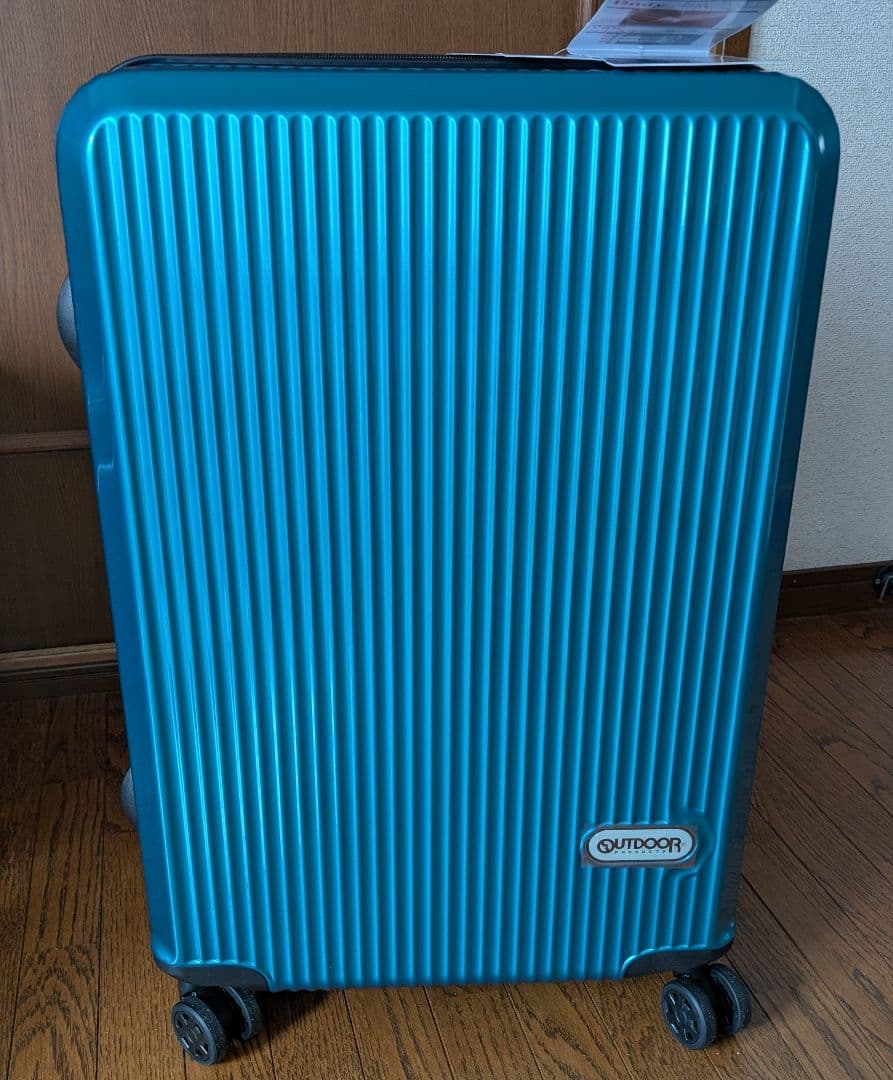 【新品未使用】OUTDOOR スーツケース 66(/74) L ブルー