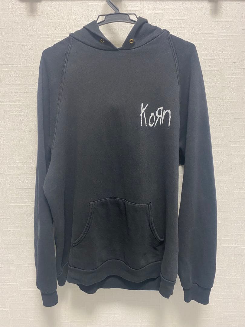 レア 90s Korn follow the leader hoodie XL