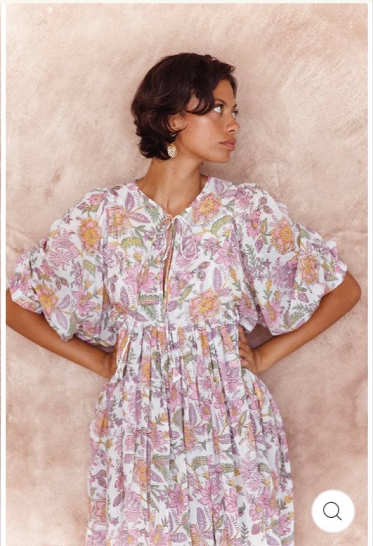 ワンピース DAUGHTERS OF INDIA Kyra Midi Dress