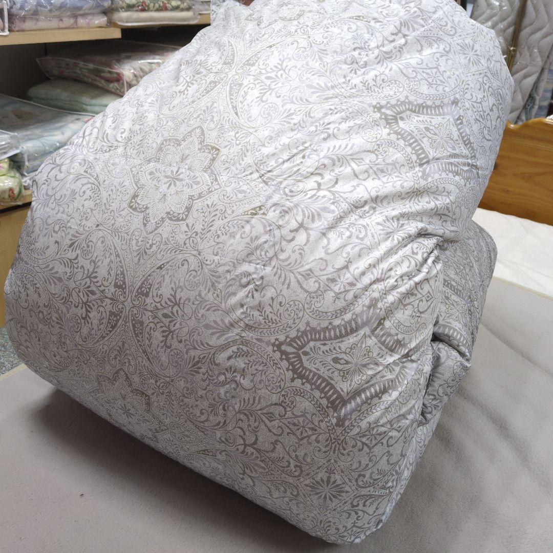 西川羽毛布団ミュラーダウン95%1.2kgシングルベージュ