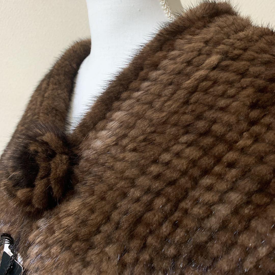 ネコ丸❗️お値下ビックリプライス❗️【新品未使用品】ミンクショール（タグ付き）