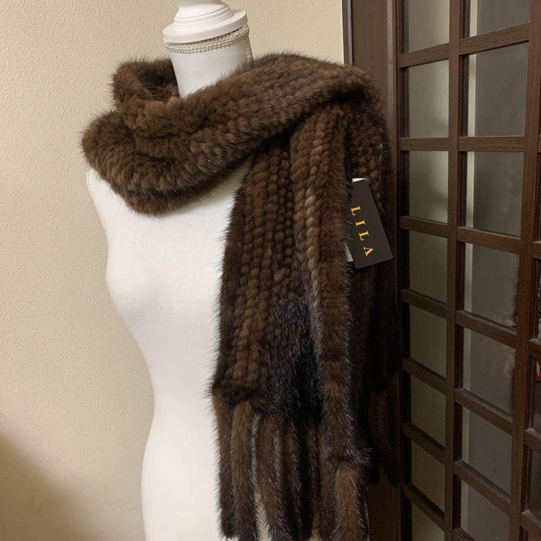 ネコ丸❗️お値下ビックリプライス❗️【新品未使用品】ミンクショール（タグ付き）