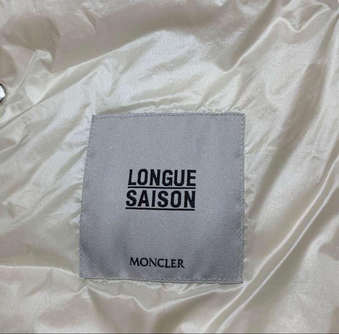 モンクレール　MONCLER ダウンベスト　白　ダウン　サイズ1