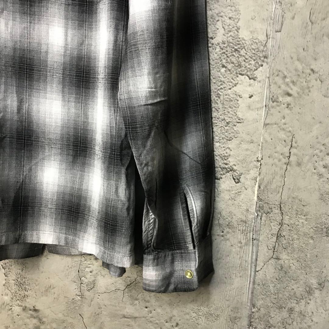 di55古着　タウンクラフト　オンブレ　レーヨンシャツ　復刻　タグ付き