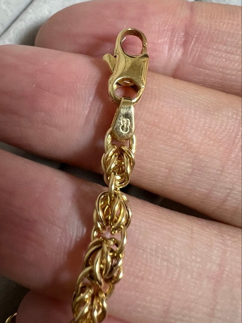 K18 YGウノアエレUNOAERREブレスレット　4.68g