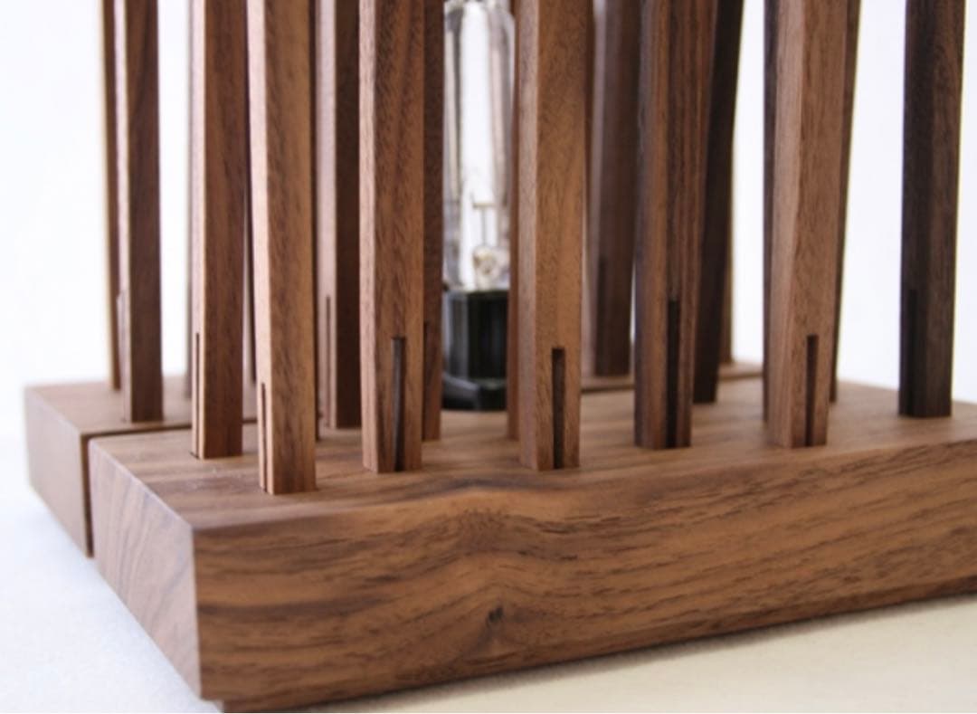 ツーアースリー グローブライト ウォールナット 丹羽望 造形作家 フロアライト