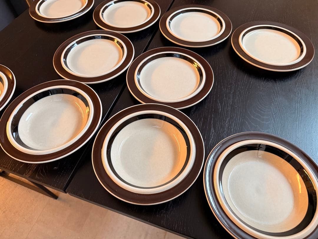 ARABIA Ruija アラビア　ルイヤ　セット（プレート6枚、スープ皿4枚）