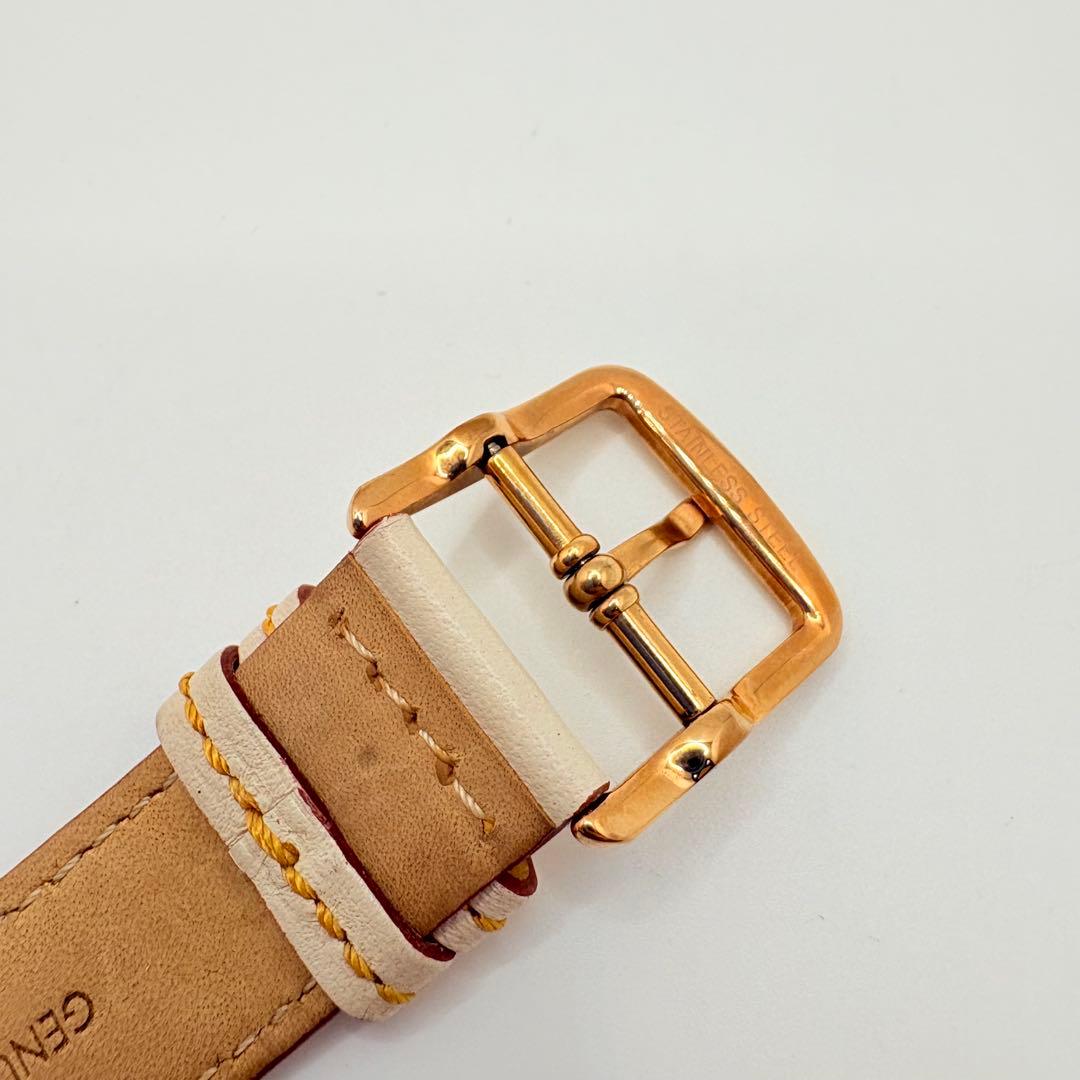 新品電池★美品 稼働 COACH 腕時計 レディース ラウンド ホースキャリッジ